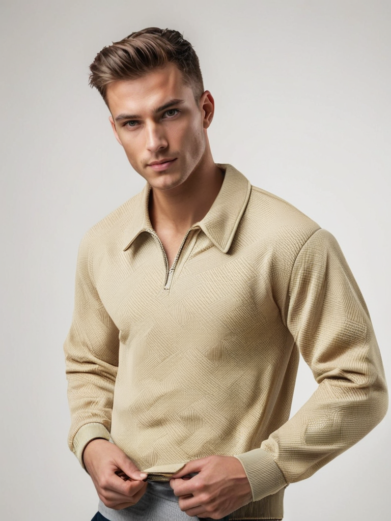 Maison Boulumi - Half-Zip Sweater