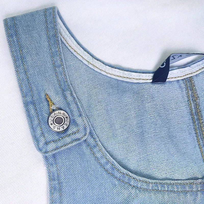 Maison Boulumi™ | Praktisk og Let Denim Sommerkjole