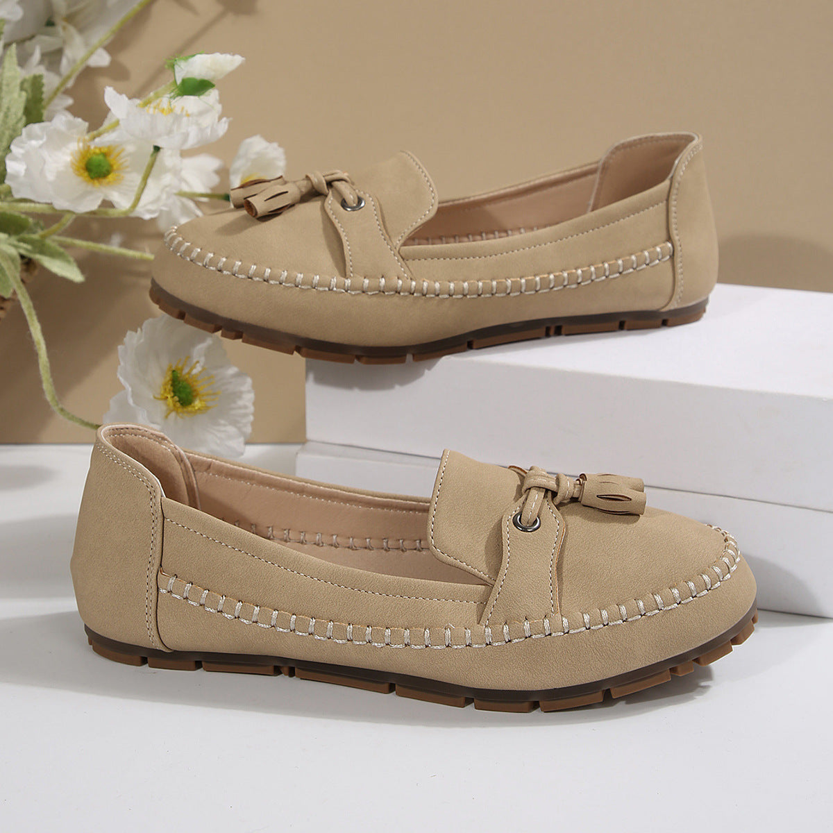 Maison Boulumi - Vintage Bow Loafers