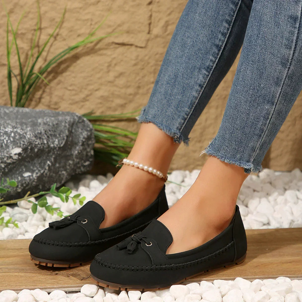 Maison Boulumi - Vintage Bow Loafers